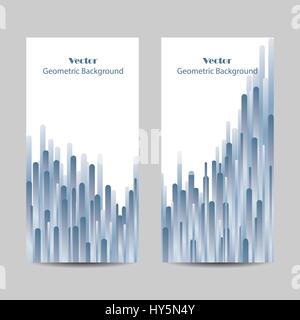 Set of vertical banners Stock Vector