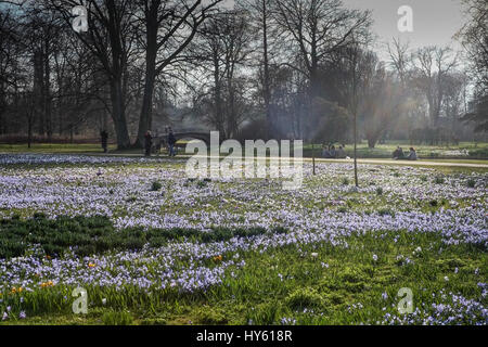 Spring in Frederiksberg Gardens in Copenhagen Stock Photo - Alamy