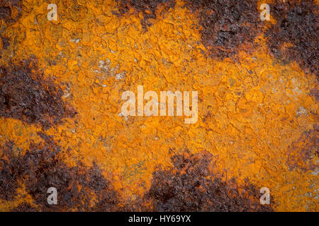 texture background of grunge, rusty iron with dark stains Stock Photo