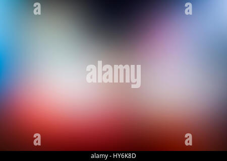 Abstract blurred gradient mesh background in bright rainbow colors. Colorful smooth banner template Stock Photo
