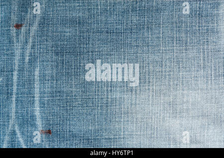 Close up old jean texture Stock Photo