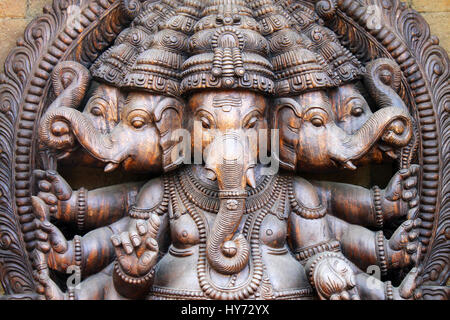 Statue of hindu god Ganesha Stock Photo