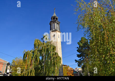 Clock Tower in Prilep, Macedonia Stock Photo