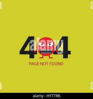 Page not found Stock Vector