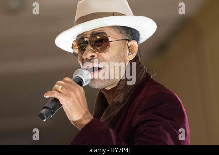 Philadelphia, Pennsylvania, USA. 1st Apr, 2017. Grammy nominated R&B singer, actor and song writer, ERIC BENET, performs at the WDAS Women of Excellence Award Luncheon held at the Sheraton Hotel in Philadelphia Pa It's theÂ 3rd Annual WDAS Women of Excellence Luncheon presentedÂ by Gwynedd Mercy University. Credit: Ricky Fitchett/ZUMA Wire/Alamy Live News