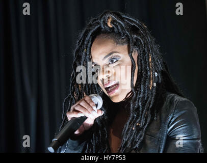 Philadelphia, Pennsylvania, USA. 1st Apr, 2017. R&B singer LEELA JAMES, performs at the WDAS Women of Excellence Award Luncheon held at the Sheraton Hotel in Philadelphia Pa It's theÂ 3rd Annual WDAS Women of Excellence Luncheon presentedÂ by Gwynedd Mercy University. Credit: Ricky Fitchett/ZUMA Wire/Alamy Live News