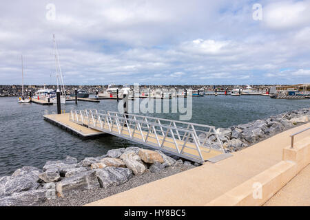 New boat harbour in Augusta, South Western Australia.