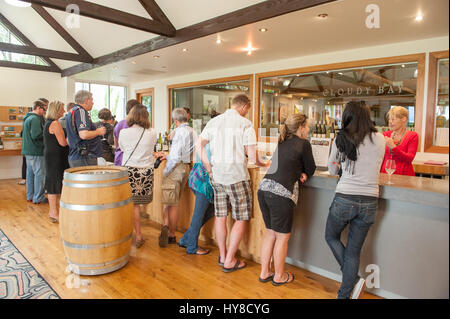 Cloudy Bay Winery ,Blenheim,South Island,New Zealand Stock Photo - Alamy