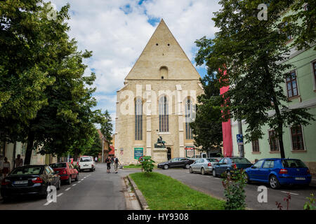 Transylvanian Reformed Calvinist Church in Cluj Napoca, second most populous city in Romania Stock Photo