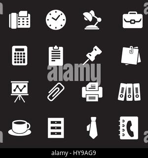 Team Building Icons Black & White Thin Line Set Big Stock Vector Image ...
