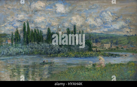 View of Vetheuil-sur-Seine, Claude Monet, 1880, Alte Nationalgalerie ...