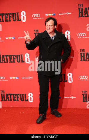 Berlin, Germany, January 26th, 2016: Film premiere of 'The Hateful 8'. Stock Photo