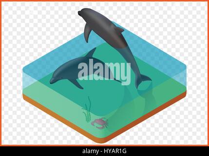 sealife vector illustration Stock Vector