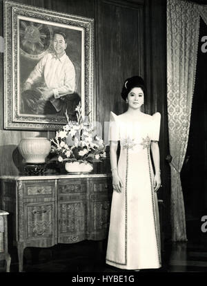 Philippines first lady Imelda Marcos Stock Photo
