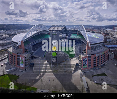 Century Link Field Sports Stadium Aerial View Stock Photo - Download Image  Now - Seattle, Lumen Field, Soccer - iStock