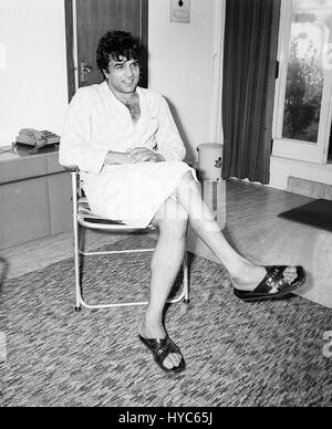 Indian vintage 1900s bollywood actor, dharmendra, mumbai, maharashtra, india, asia Stock Photo