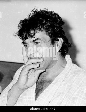 Indian vintage 1900s bollywood actor, dharmendra, mumbai, maharashtra, india, asia Stock Photo