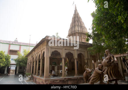 samadhi mandir in kabir math, varanasi, uttar pradesh, Asia, India Stock Photo