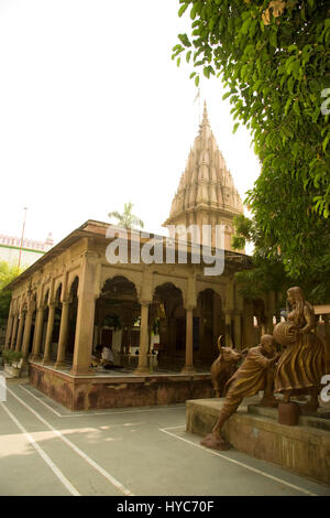 samadhi mandir in kabir math, varanasi, uttar pradesh, Asia, India Stock Photo