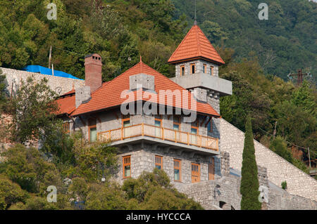 Old house, Old Gagra, Abkhazia, August 30, 2016 Stock Photo