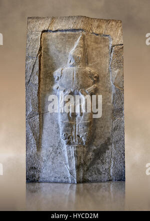 The sword of God from the Sancutary of Yazilikaza, Hattusha, Turkey. Probably the weirdest representation of the rock sanctuary Yazilikaza, shows a sw Stock Photo