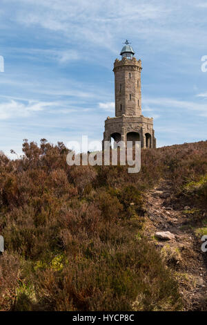 Darwen tower built in 1898 to celebrate queen Victoria's diamond jubilee Stock Photo