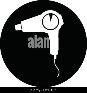hairdryer icon Stock Vector