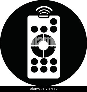 remote control icon Stock Vector