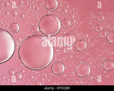 Pastel pink bubbly abstract, fades into the distance. Ideal background. Stock Photo