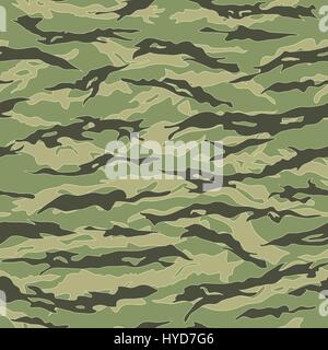 Vietnam Tiger stripe Camouflage seamless patterns