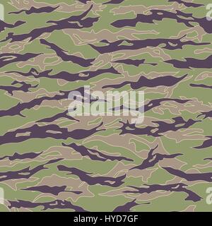 Vietnam Tiger stripe Camouflage seamless patterns