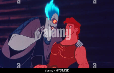 Hercules, USA 1997, Regie: Ron Clements, John Musker, Szenenfoto mit Hades und Hercules Stock Photo