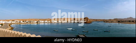 coastal city of Sur, south Oman Stock Photo