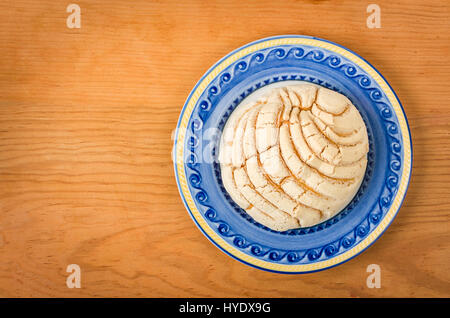 Conchas sweet bread traditional bakery of Mexico Stock Photo