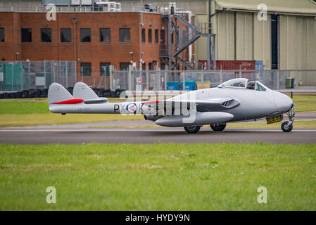 De havilland Vampire. Stock Photo