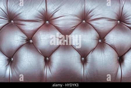 Brown leather pillow texture you can use for your designs Stock Photo