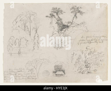 Frederic Edwin Church   Sketches from South America, probably from Colombia. Botanical sketches. A house.   Google Art Project Stock Photo