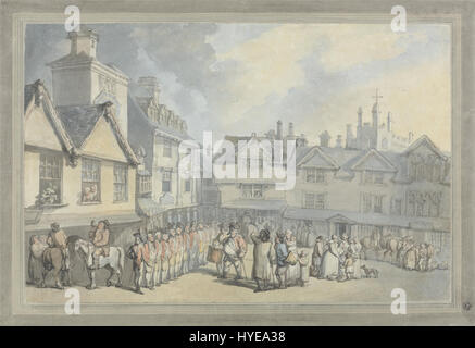 The Market Place Thomas Rowlandson (British, 1756-1827). , 1790 ...