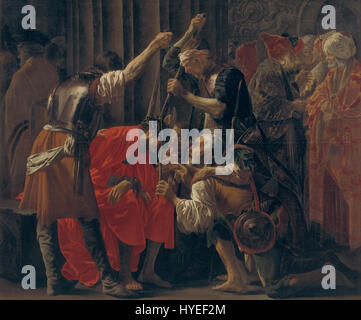 Hendrick ter Brugghen   Christ Crowned with Thorns   Google Art Project Stock Photo