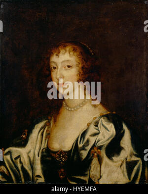 Van Dyck, Sir Anthony   Queen Henrietta Maria   Google Art Project Stock Photo