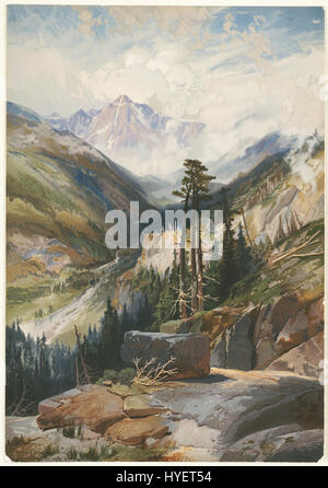 Mountain of the Holy Cross, Colorado (Boston Public Library) Stock Photo