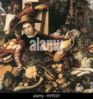 Pieter Aertsen's '006' is an example of his still life work, depicting everyday objects with an emphasis on symbolism. Aertsen's mastery of light and texture in still life compositions invites the viewer to reflect on the transience of life and the deeper meanings behind ordinary objects. Stock Photo