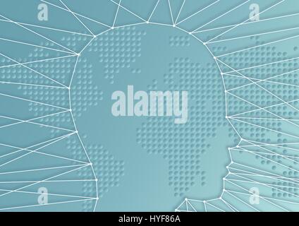 Concept of challenges for humans in a world of globalization Stock Vector