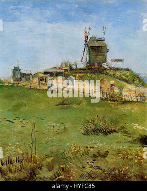 Vincent van Gogh   Le Moulin de la Galette Stock Photo