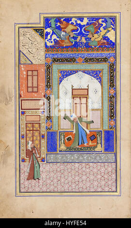 Nur ad Din Abd al Rahman Jami   Manuscript   Google Art Project Stock Photo