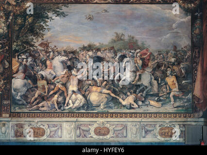 The painting by Cavalier d'Arpino and his workshop depicts the ...