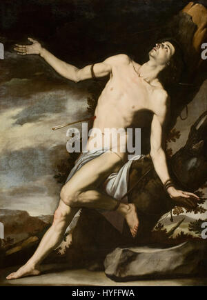 This painting by Jusepe de Ribera depicts the martyrdom of St. Lawrence ...