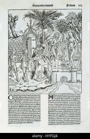 Michael Wolgemut   The Expulsion from Paradise   Google Art Project