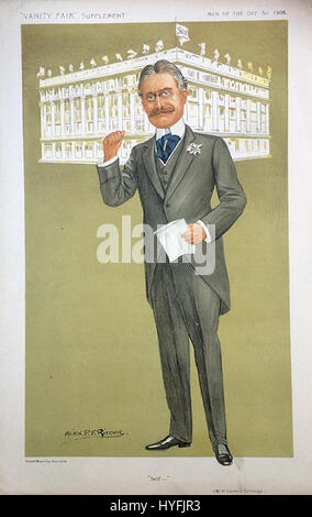 Harry Gordon Selfridge, Vanity Fair, 1911 12 06 Stock Photo