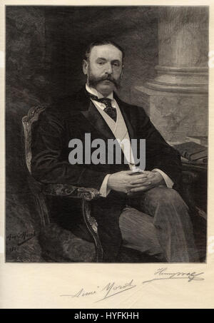 Aime morot 1900 louis stern 1900 gravure henry wolf 1904 Stock Photo